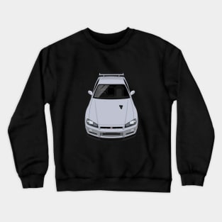 Skyline GTR V Spec R34 - Silver Crewneck Sweatshirt